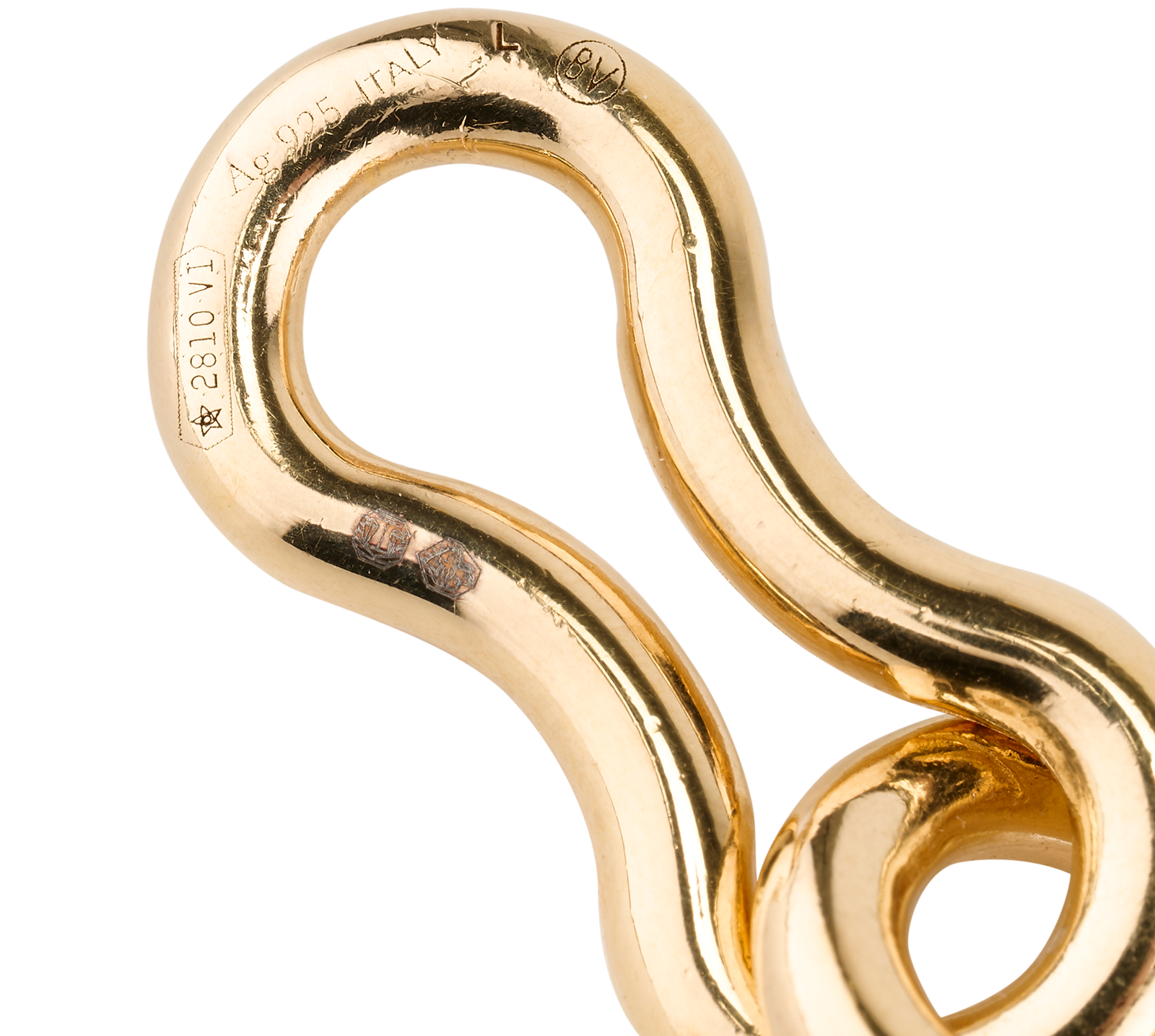 Bottega Veneta Small Nest Chain Bracelet, &pound;220, Jewellery, Gold, Silver, Other view