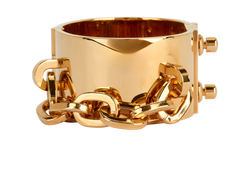Louis Vuitton Lock Me Manchette Chain Cuff, Brass, Gold, 2*