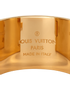 Louis Vuitton Lock Me Manchette Chain Cuff, £350, Jewellery, Gold, Brass, Other view