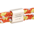 Bottega Veneta Braided Bracelet, &pound;210, Jewellery, Orange, Leather/Silver, Other view