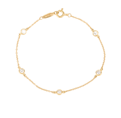 Tffany & Co Diamond By The Yard Bracelet, 13kYellowGold, B, 3*