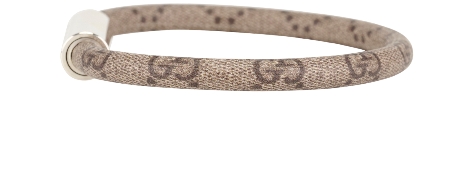 Gucci GG Canvas, &pound;110, Jewellery, Beige, Canvas/Silver, Bottom view