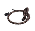 Bottega Veneta Intrecciato Bracelet Leather Brown, bottom view