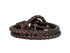 Bottega Veneta Braided Bracelet, &pound;90, Jewellery, Brown, Leather, Back view