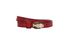 Bulgari Serpenti Forever Bracelet, £110, Jewellery, Red, Brass/Leather, Front view