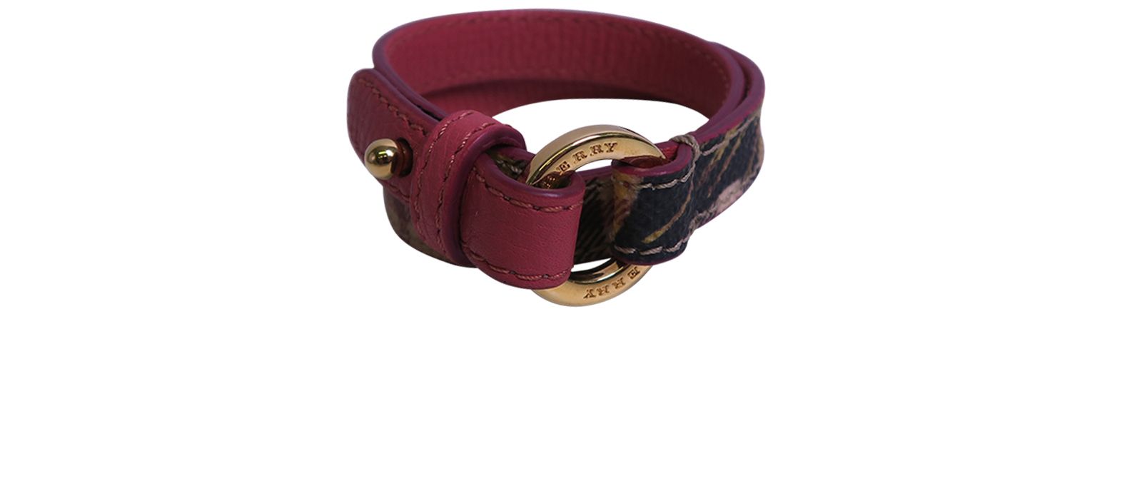 Burberry leather 2024 wrap bracelet