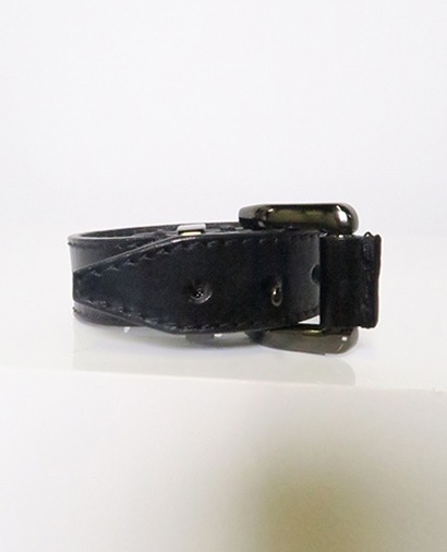 Burberry Leather Cuff, front view