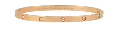 Cartier Small Love Bracelet, £6,200, Jewellery, Rose Gold, Rose Gold, Front view