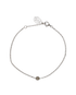 Cartier D'Amour Small Model Bracelet, &pound;695, Jewellery, Silver, White Gold, Back view