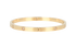 Cartier Love Bracelet, side view