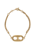 Celine Maillon Triomphe Bracelet, &pound;250, Jewellery, Gold, Brass, Back view