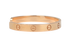 Cartier Love Open Bracelet, side view