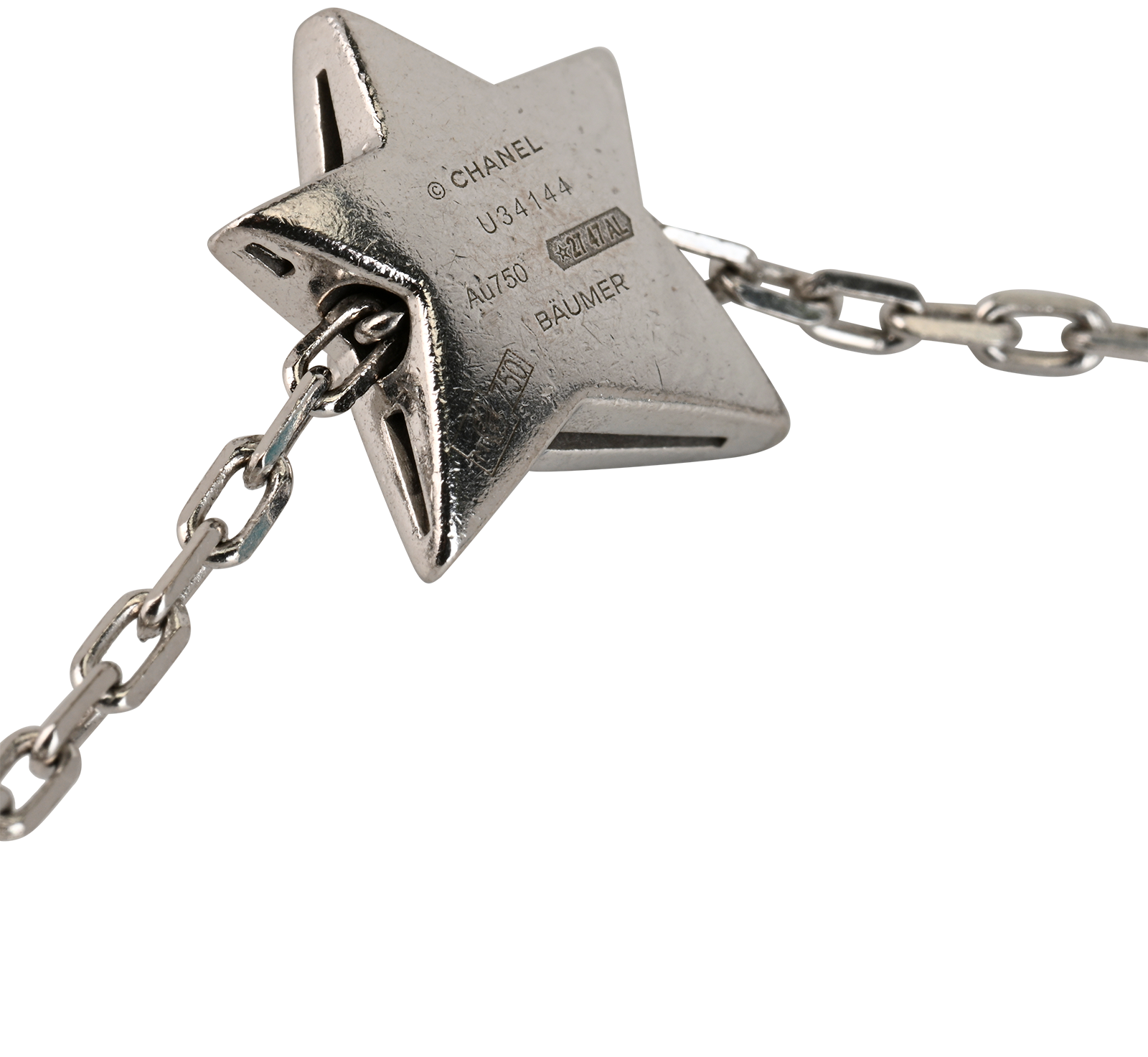 Chanel Comete Geode Bracelet, &pound;3,900, Jewellery, Silver, White Gold, Other view