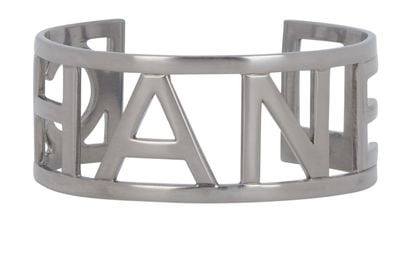 Chanel B15 S Logo Cuff Bracelet, front view
