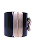 Chanel CC Crystal Wide Cuff Bracelet, other view