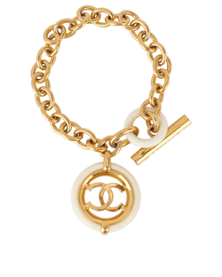 Chanel CC A19 Chain Link Bracelet