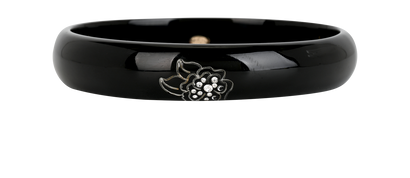 Chanel 09A CC Flower Bangle, &pound;395, Front view