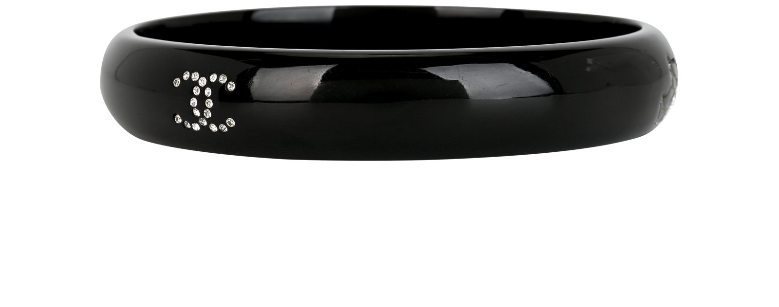 Chanel 09A CC Flower Bangle, &pound;395, Side view