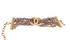 Chanel CC Chain Bracelet, &pound;625, Jewellery, Gold/Silver, Silver Plated/Yellow Gold Plated, Front view