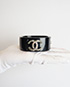 Chanel Acrylic Bangle, front view