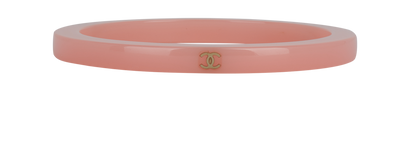 Chanel CC Thin Bangle, front view