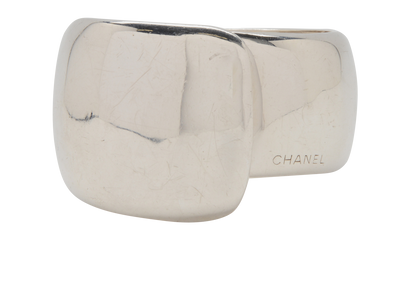 Chanel Hinged Cuff Bracelet, front view