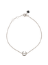 Chanel Coco Bracelet, &pound;850, Jewellery, Silver, White Gold, Back view