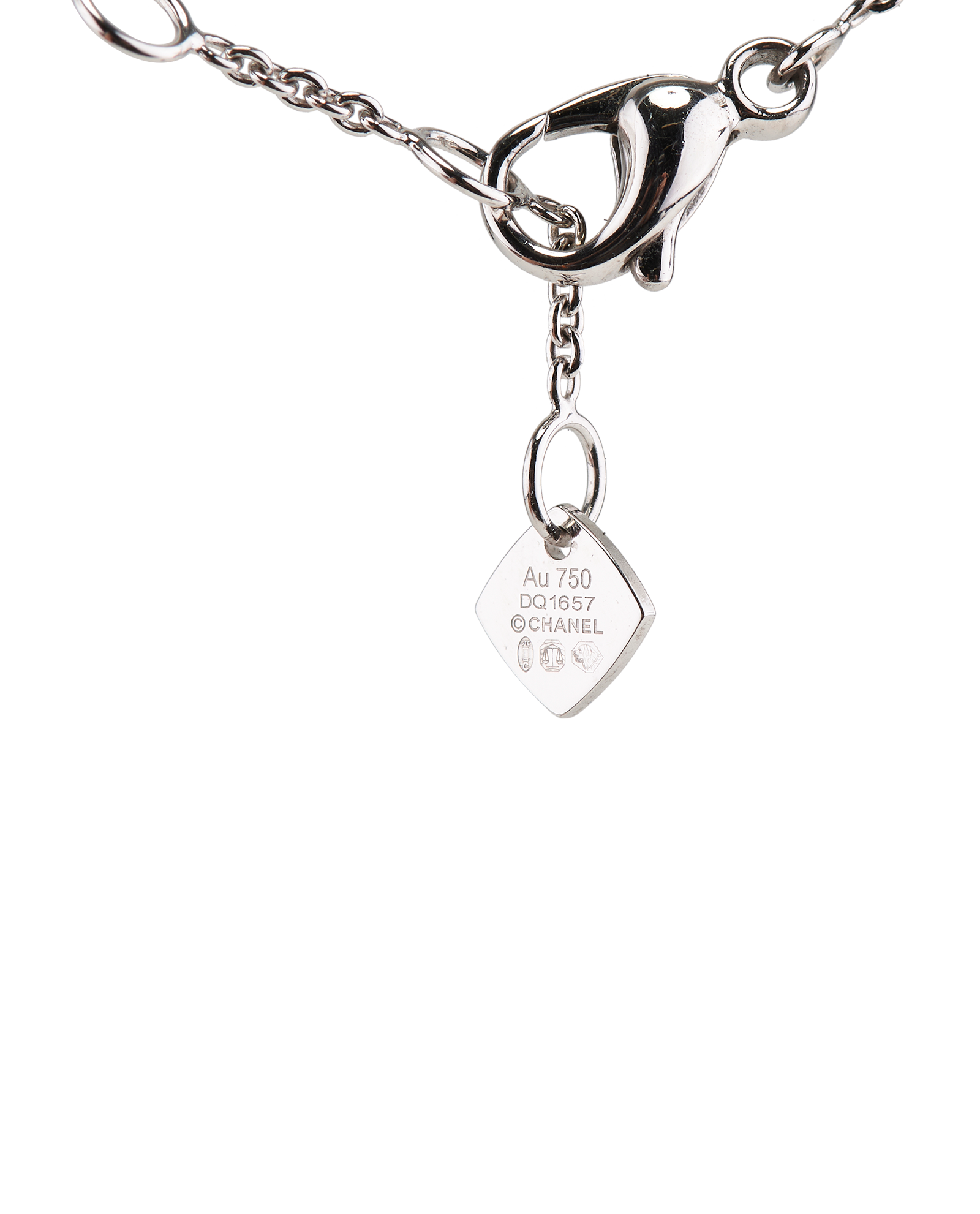 Chanel Coco Bracelet, &pound;850, Jewellery, Silver, White Gold, Other view