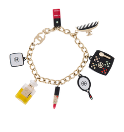 Chanel 2005 Beauty Icons Charm Bracelet, Brass/Resin, Multi, DB/B, 3*