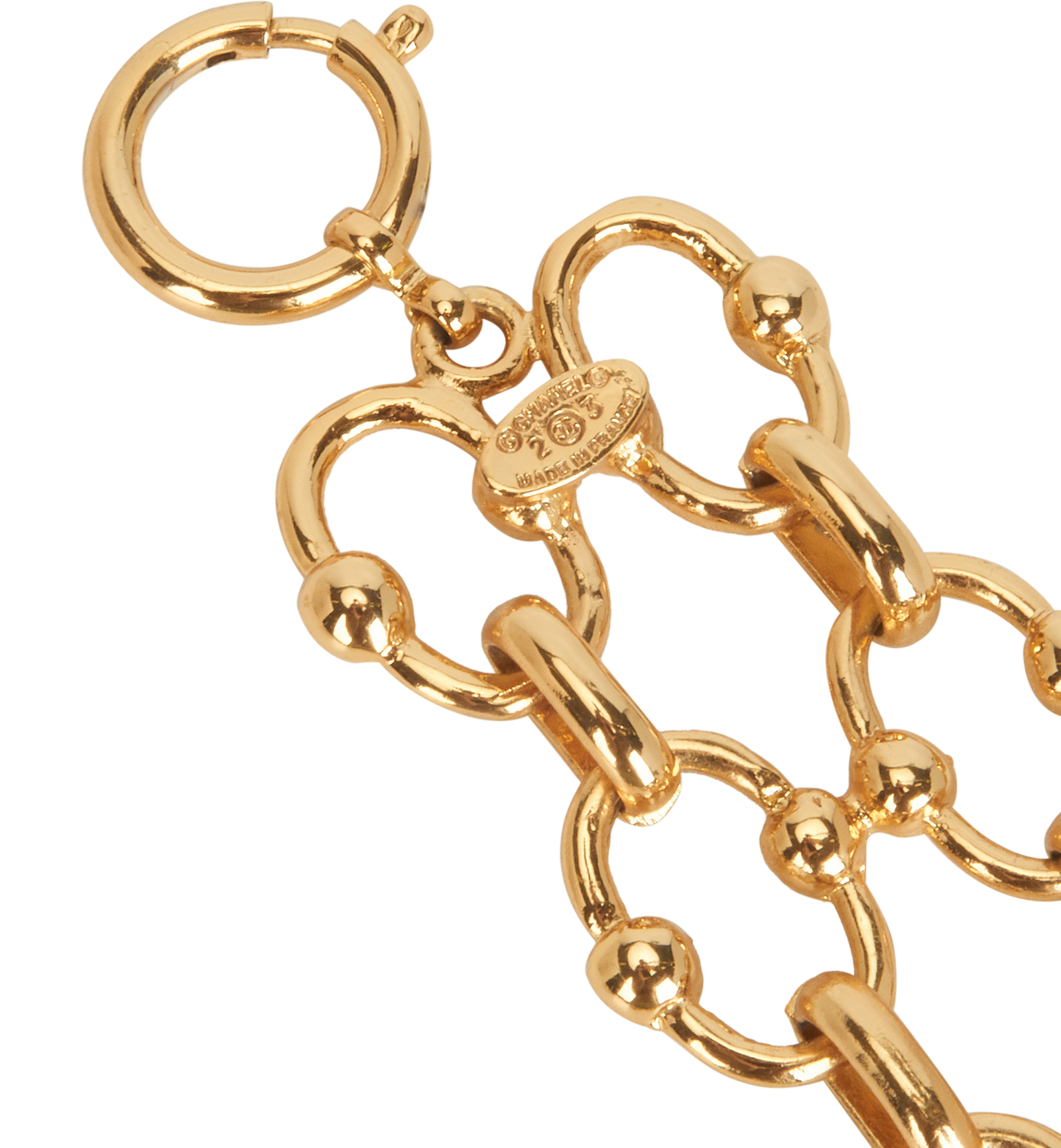 Chanel Chain Link Bracelet, &pound;495, Jewellery, Gold, Brass, Other view