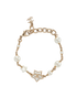 Chanel Star Pearl Bracelet, front view