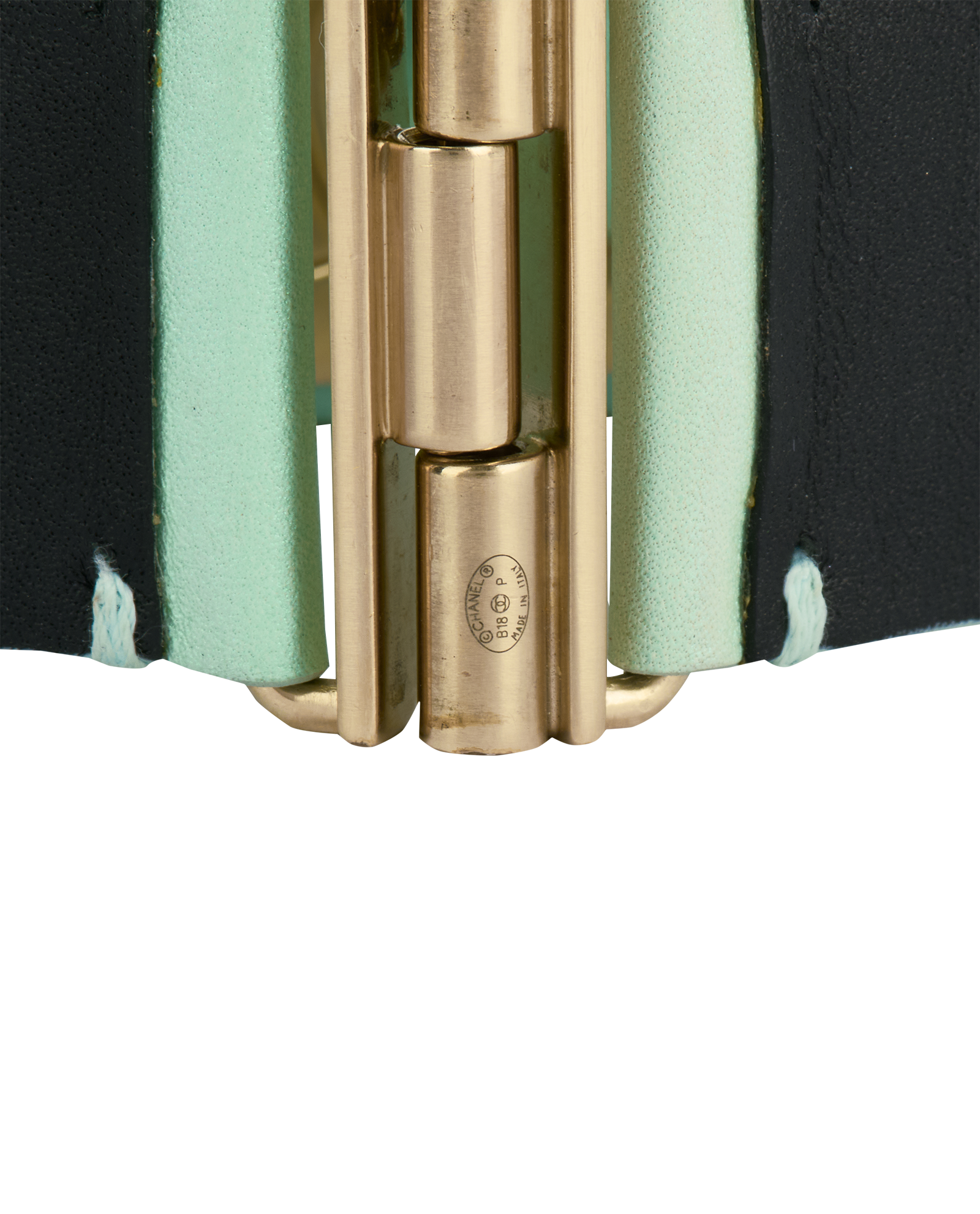 Chanel CC Bracelet, &pound;180, Jewellery, Blue, Leather, Other view