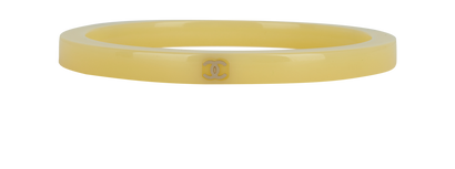 Chanel CC Thin Bangle, front view