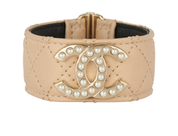 Chanel B18P Embellished CC Logo Cuff