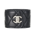 Chanel Twist Lock Quilted Cuff, front view