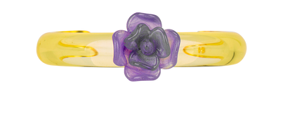 Chanel Flower Bangle, front view