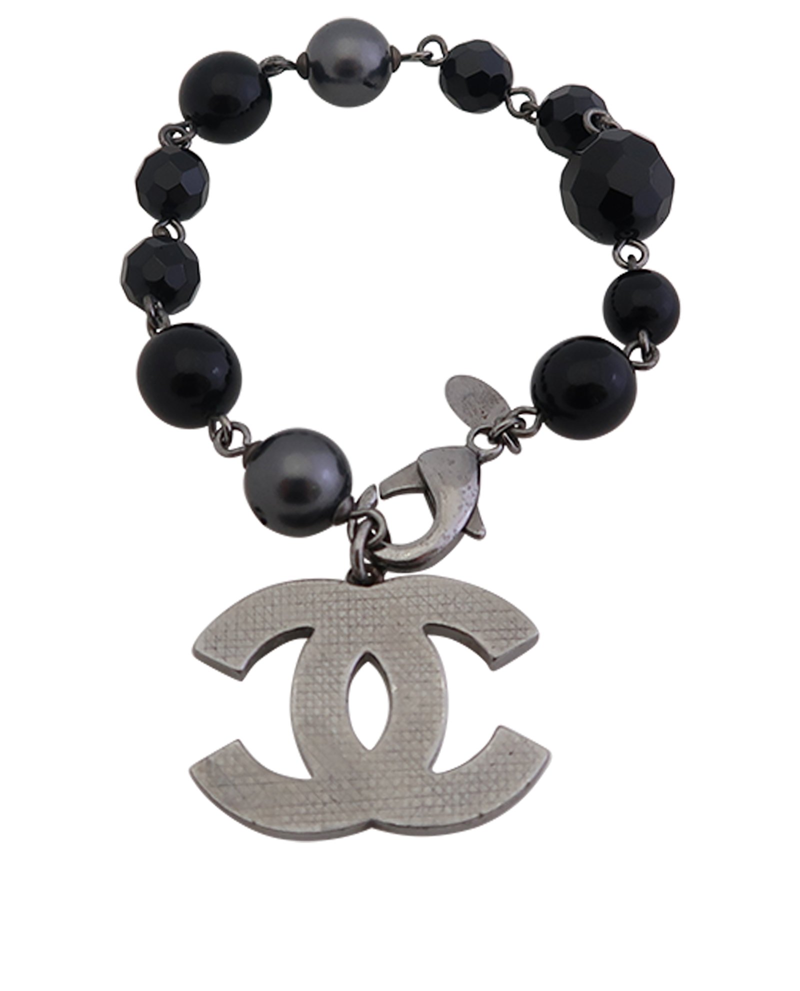 Chanel CC Bead Bracelet