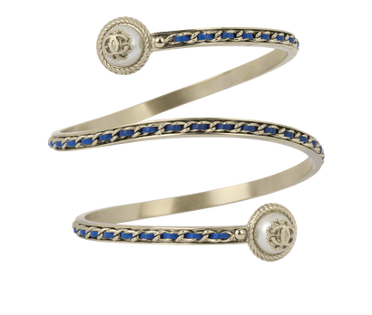 Chanel B18 Ancient Greek Wrap Bracelet, front view