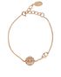 Christian Dior Cannage Detail Bracelet, &pound;195, Jewellery, Rose Gold, Brass, Front view