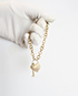 Christian Dior Trotter Heart+Key Charm Bracelet, back view