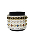 Dolce & Gabbana Diamante/Studded Cuff, front view