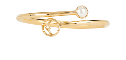 F Is Fendi Bracelet, front view