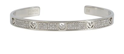 F Is Fendi Bracelet, £275, Jewellery, Silver, Silver, Front view