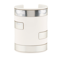 Fendi FF Wide Cuff, Acetate, White, MII, 1*
