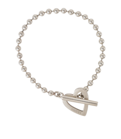 Gucci Heart Toggle Bracelet, Silver925, MII, 2*