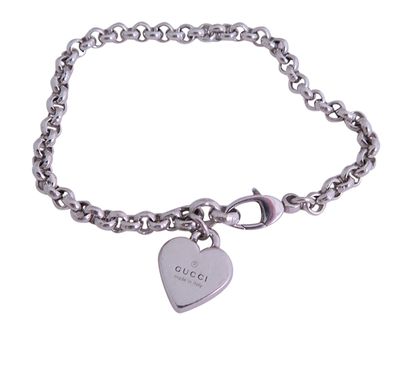 Gucci Trademark Heart Bracelet, front view