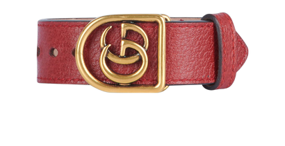 Gucci  GG Marmont Bracelet, &pound;220, Jewellery, Red, Leather, Front view