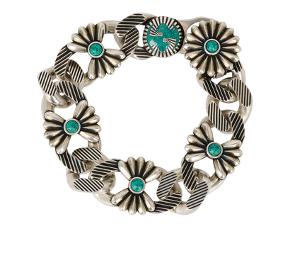 Gucci Interlocking G Flower Bracelet, front view