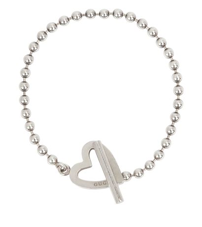 Gucci Toggle Heart Bracelet, front view