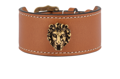 Gucci Lion Head Buckle Bracelet, front view